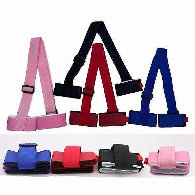 Adjustable Ski Carry Straps for Shoulder Transport with Double Board Fixing Solution