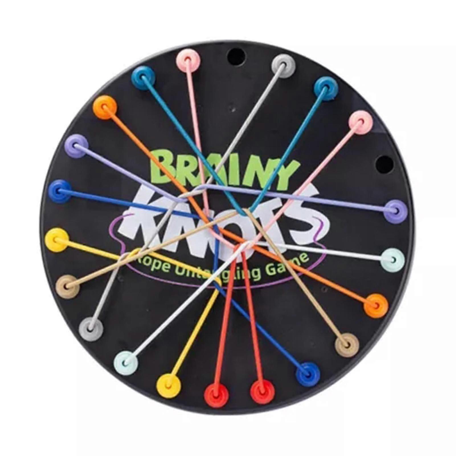 Promotions Brainy Knots Rope Untangling Game Funny Rope Knots Challenges Game