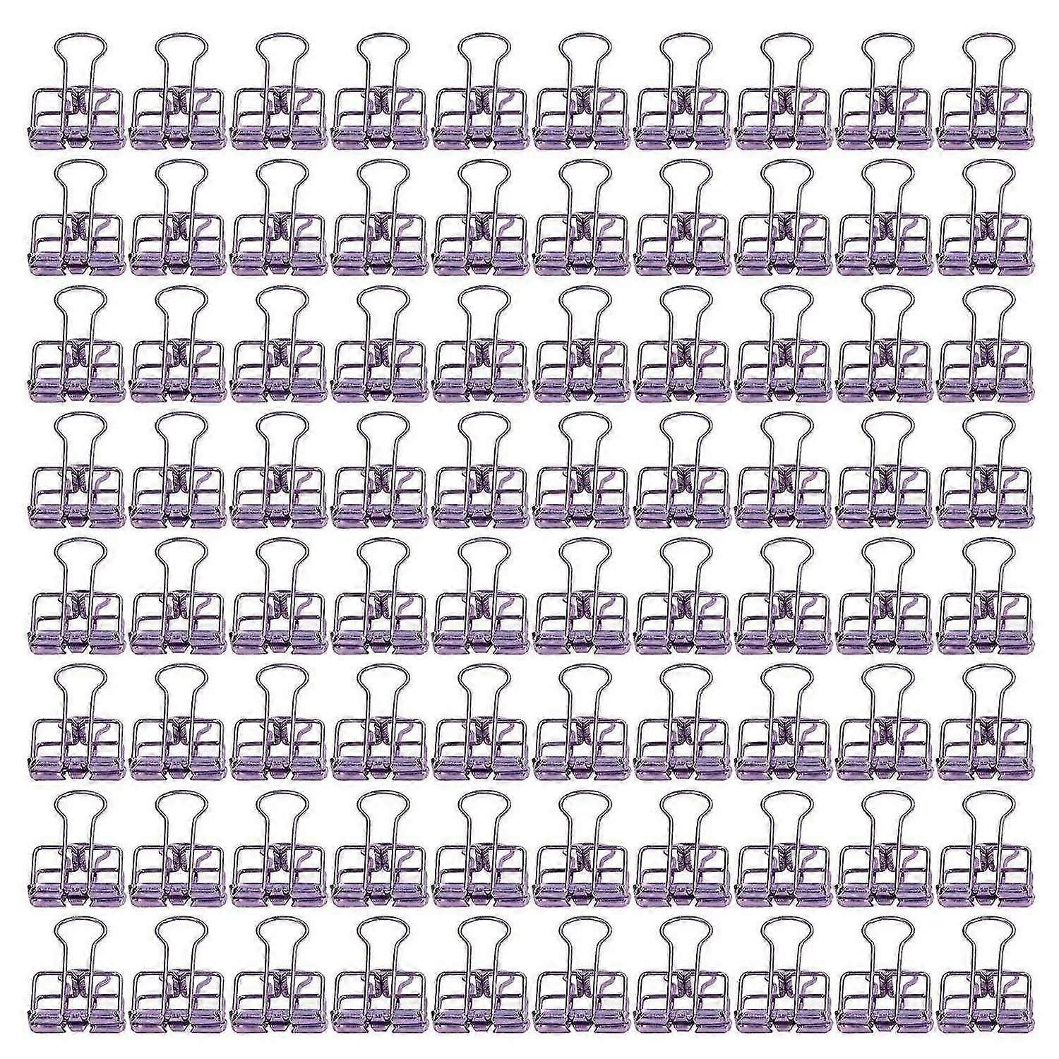 2025 Latest Model 80 Pcs Binder Clips 19mm Powerful Clamping Force Durable