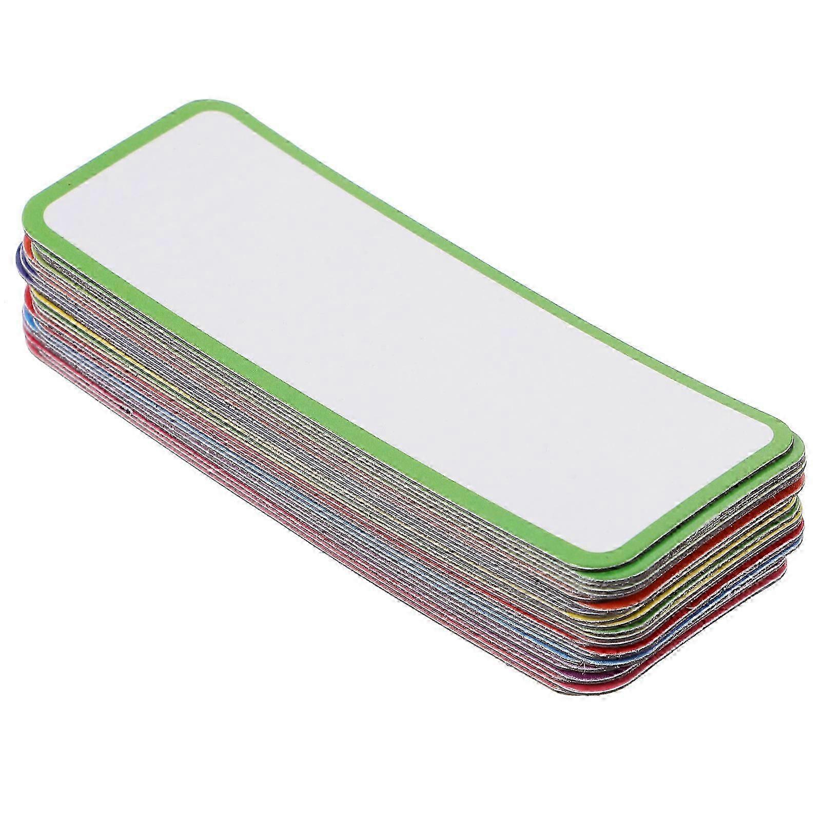 Reusable Magnetic Name Tags Dry Erase Magnetic Memo Labels Office Organization 27Pcs
