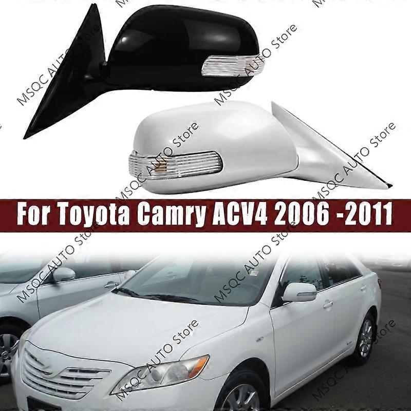 For Toyota Camry ACV4 2006-2011 Car Rearview Side Mirror Assy Heated Folding Adjustable 7PINS/9PINS