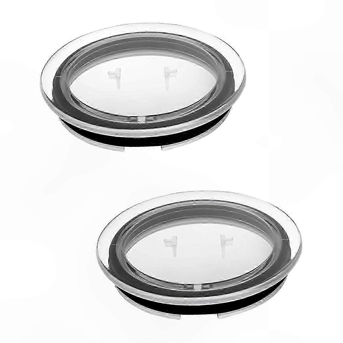 Milk Frother Replacement Lid, 2-Pack Cover & Seal for Aeroccino 3 Series Machines, Compatible with Models 3593 and 3594