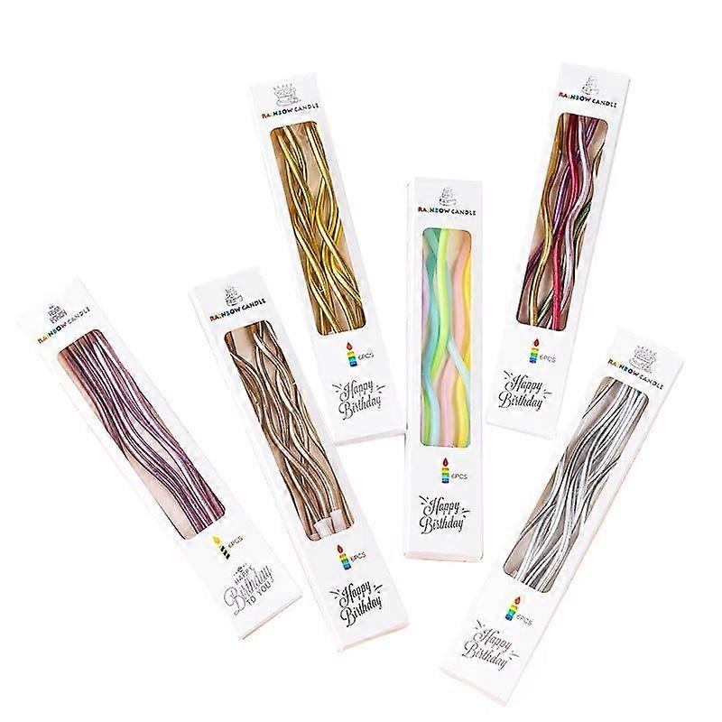 7 boxes of Birthday Cake Candles Practical Dessert Candles Baking Cake Candles