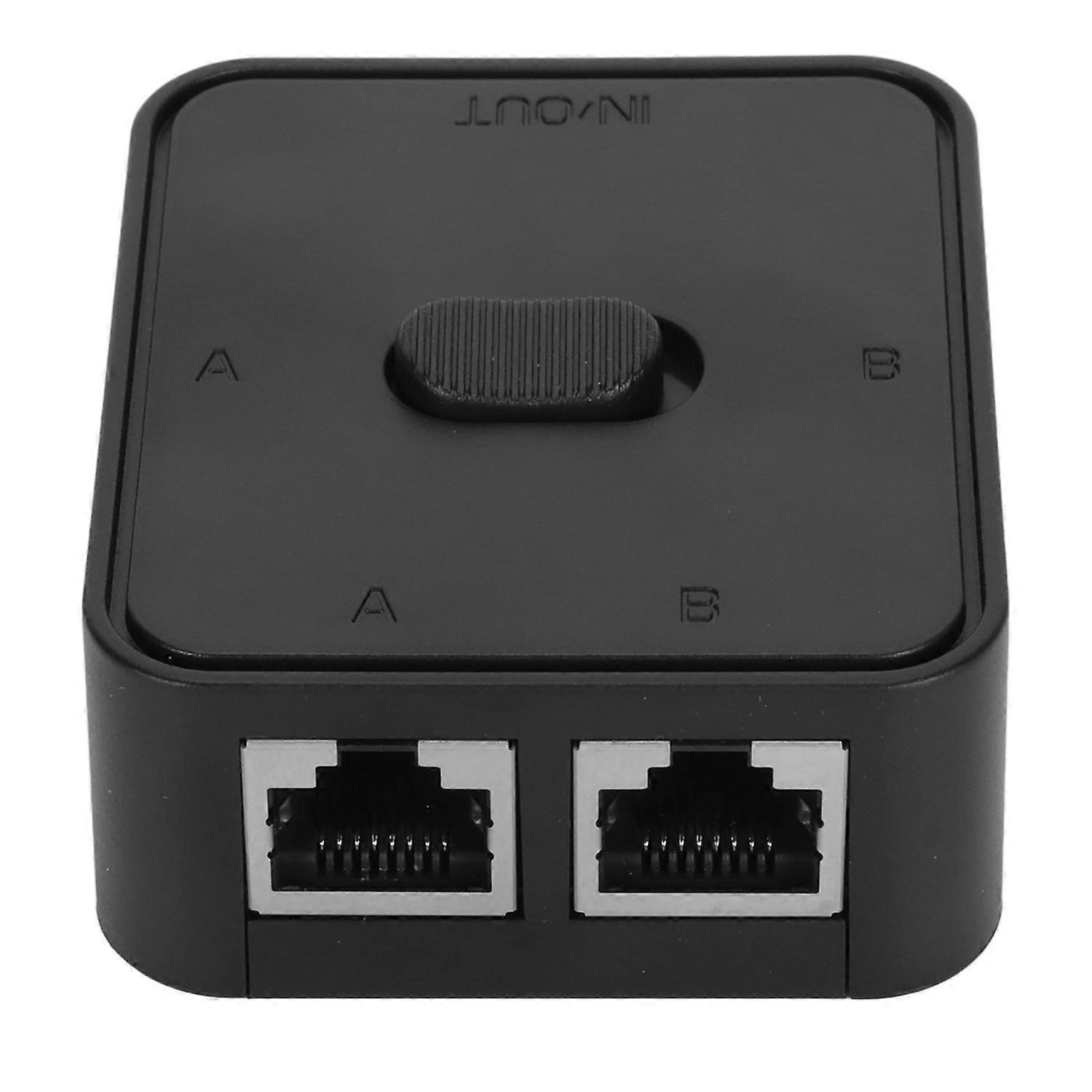 Feature:
1. FLEXIBLE SWITCHING: The network switch can realize the switching of internal and externa