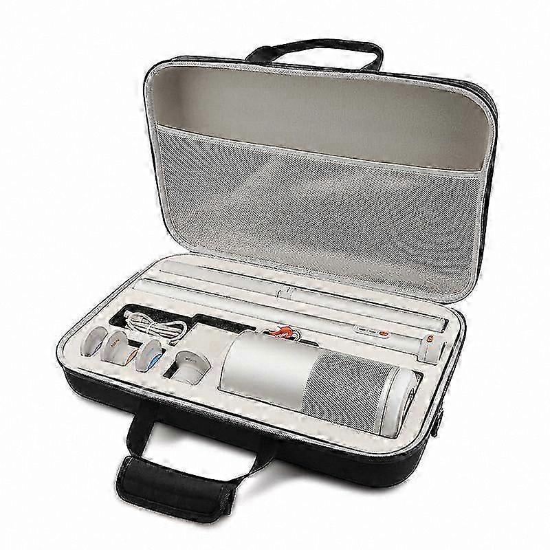 Portable Projector Case, Hard Shell Travel Storage for 4 Accessories, Durable Protective Bag for Mini Projectors