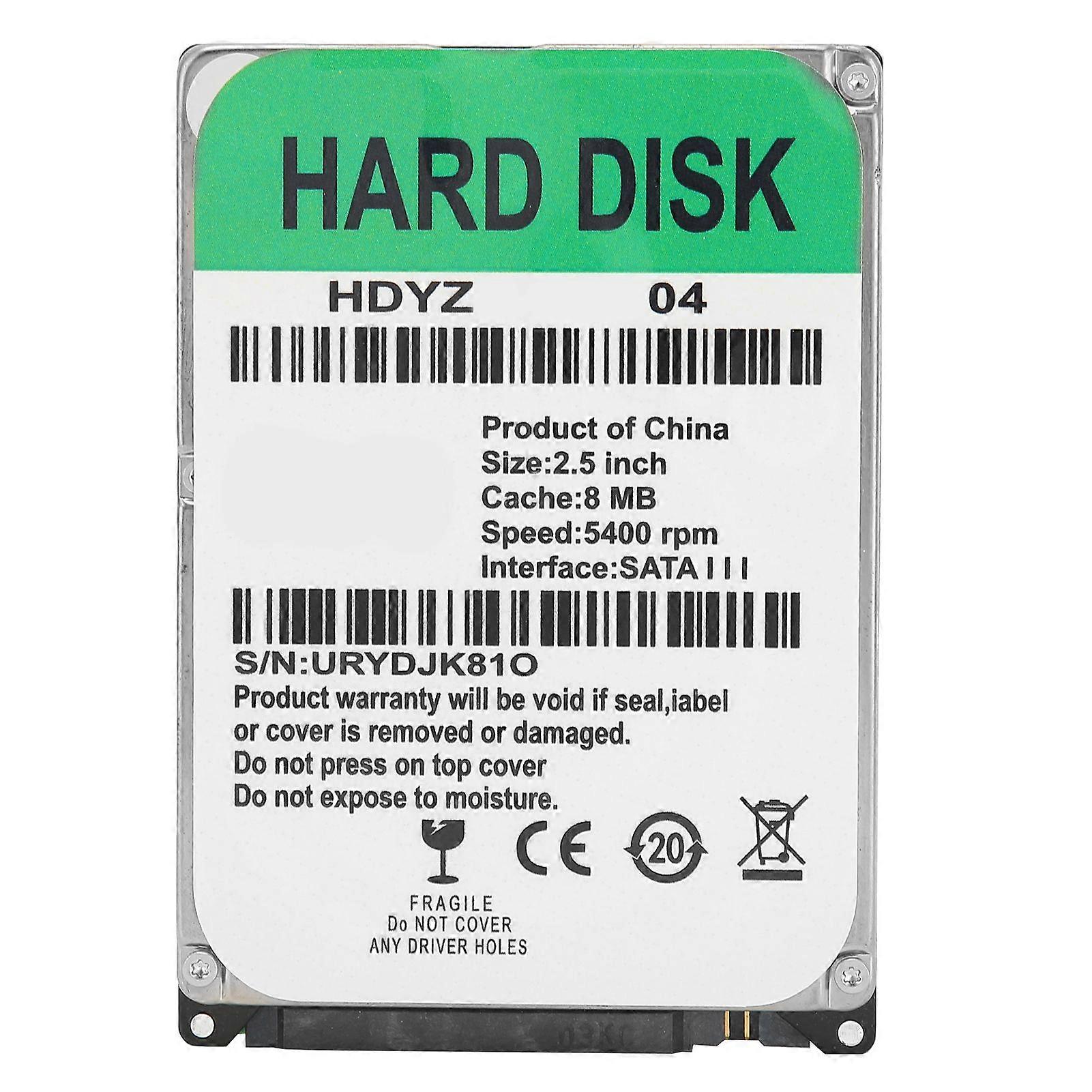 Mechanical Hard Drive 2.5in HDD SATA III Memory Module Hard Disk Computer Accessories160GB
