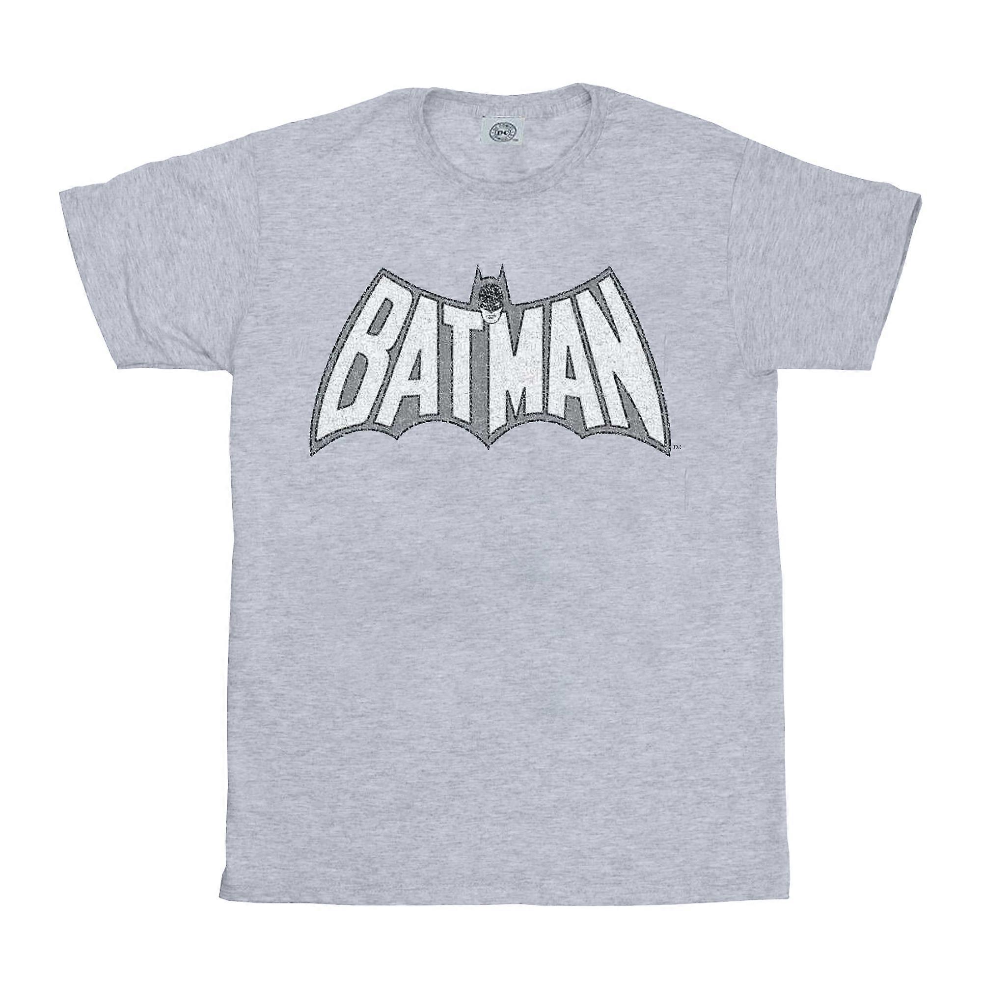 Camiseta con logo retro de Batman para hombre de DC Comics
