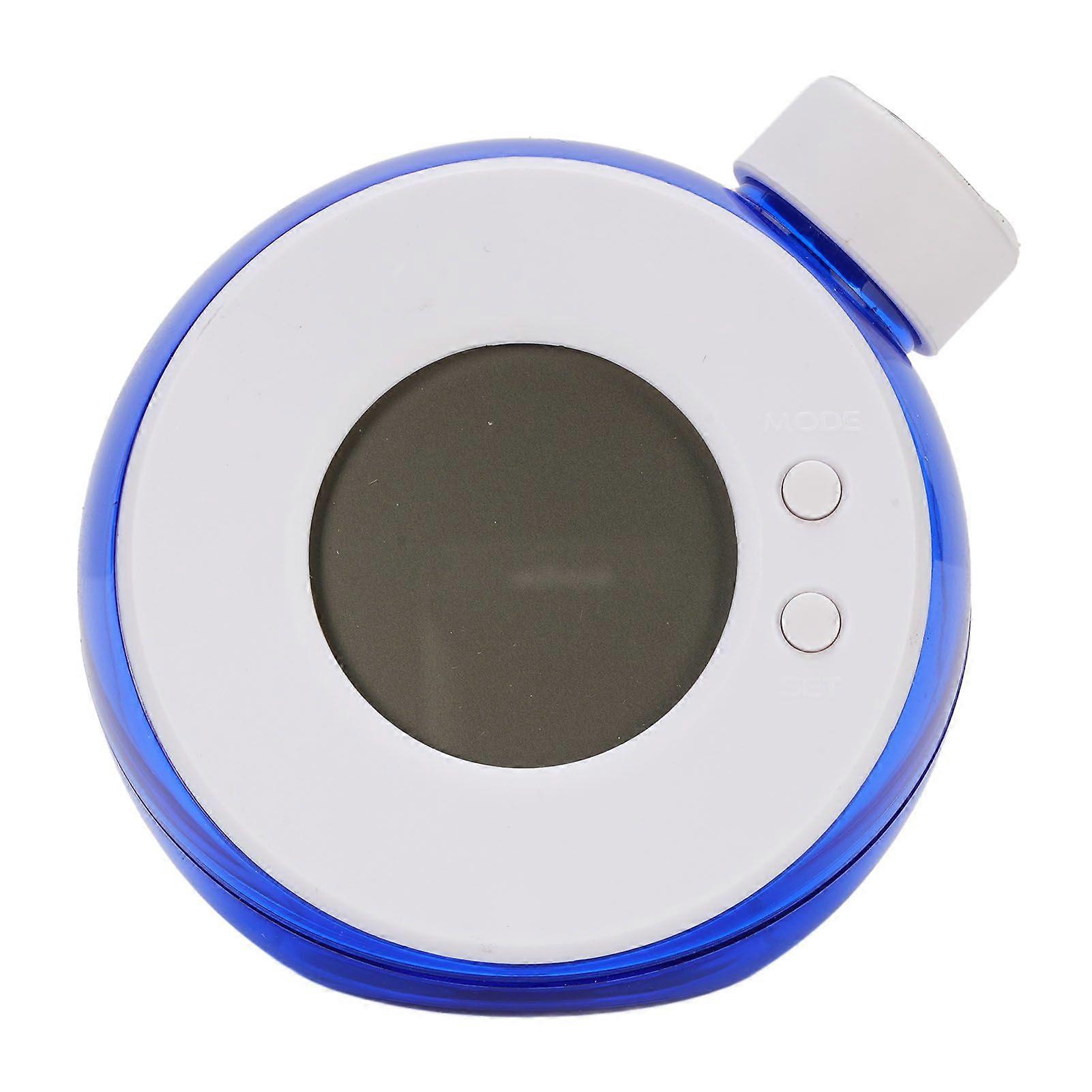 Water Powered LED Digital Alarm Clock Quiet Water Energy Clock for Nightstand Bedroom Type 2