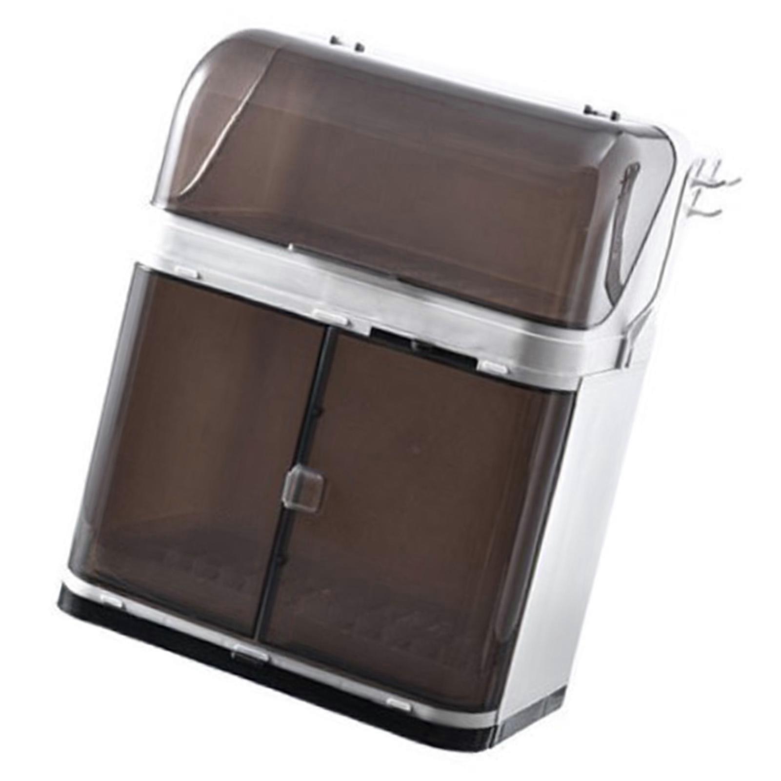 Multipurpose Double Layer Plastic Dish Rack 600g with Lid