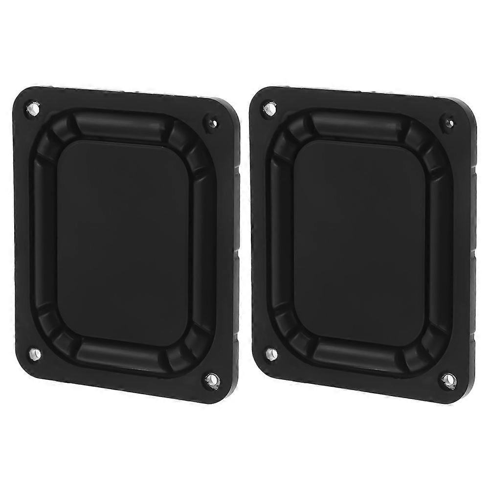 Bass Auxiliary 2Pcs Rectangular Passive Speaker Diaphragm Plate for Car