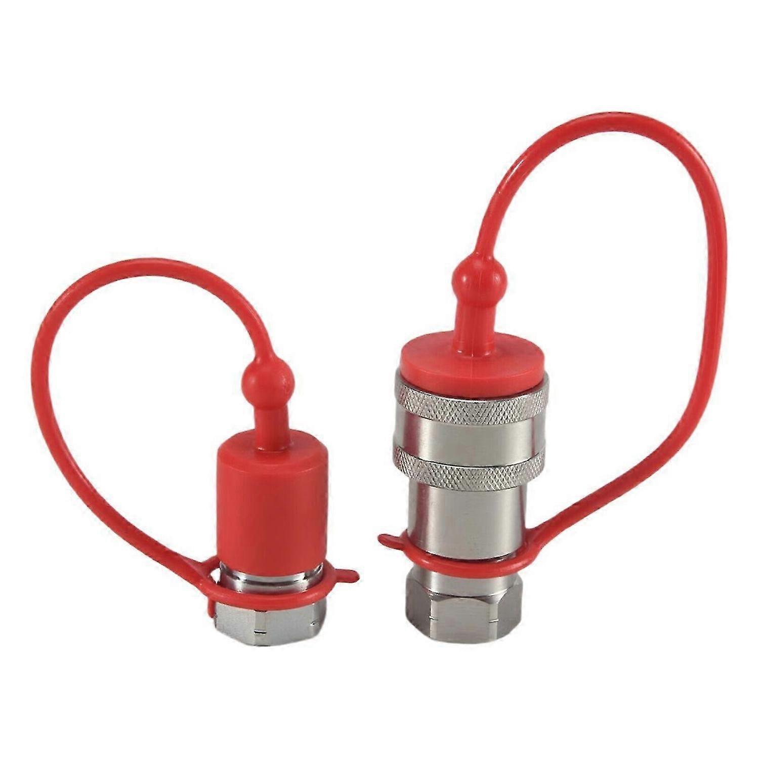 Quick Release Fitting ISO7241-A NPT Hydraulic Coupling Connector 1/2Inch Quick Change Interface
