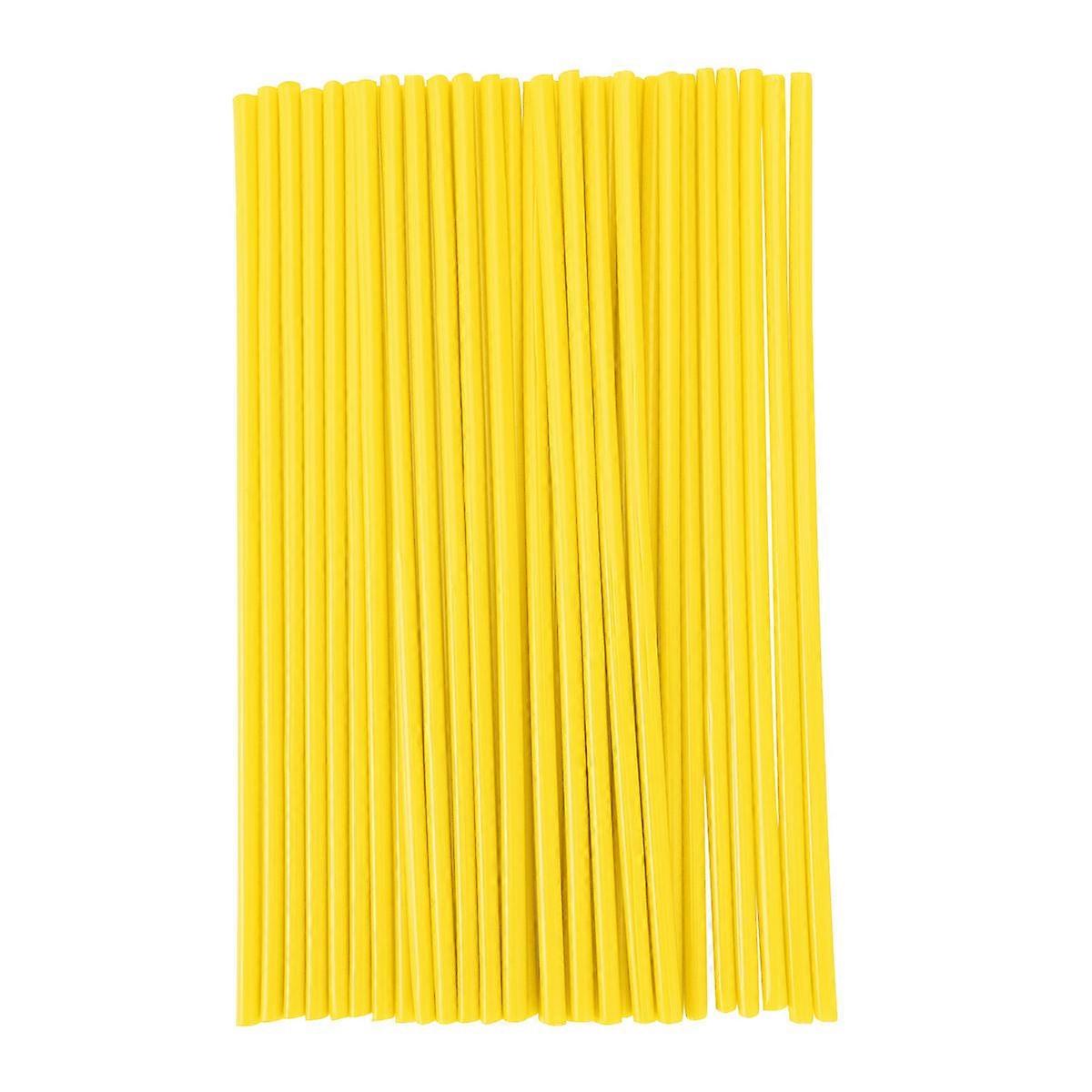 Yellow Spoke Covers for Motocross with Durable Protection 72Pcs Kit