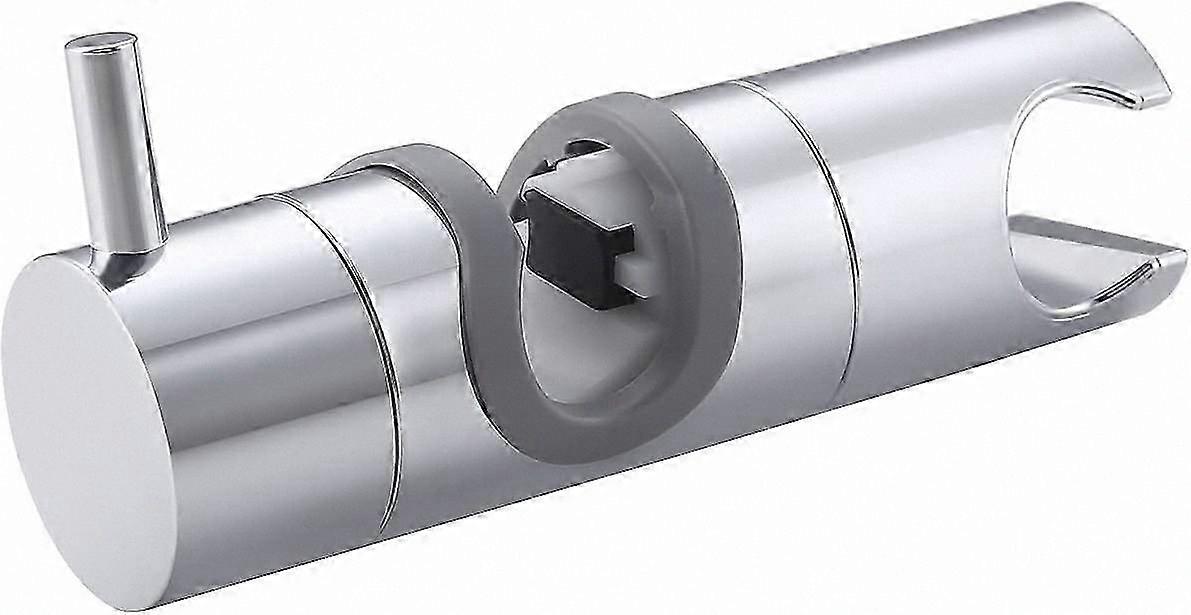 Adjustable Shower Head Holder Bracket, 18-19MM Replacement Riser Rail with Polished Chrome Finish