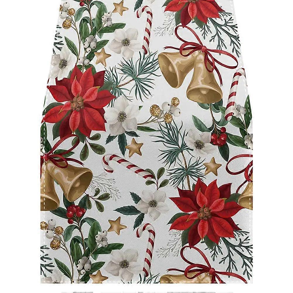 Festival Table Runner Creative Printing Linen Table Flag Tablecloth Decor