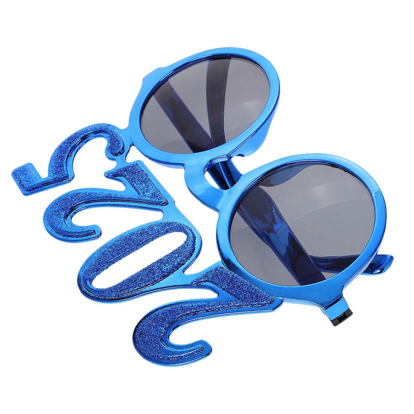 Digital Eyeglasses Blue Pc Party New Year Eyewear for Decoration