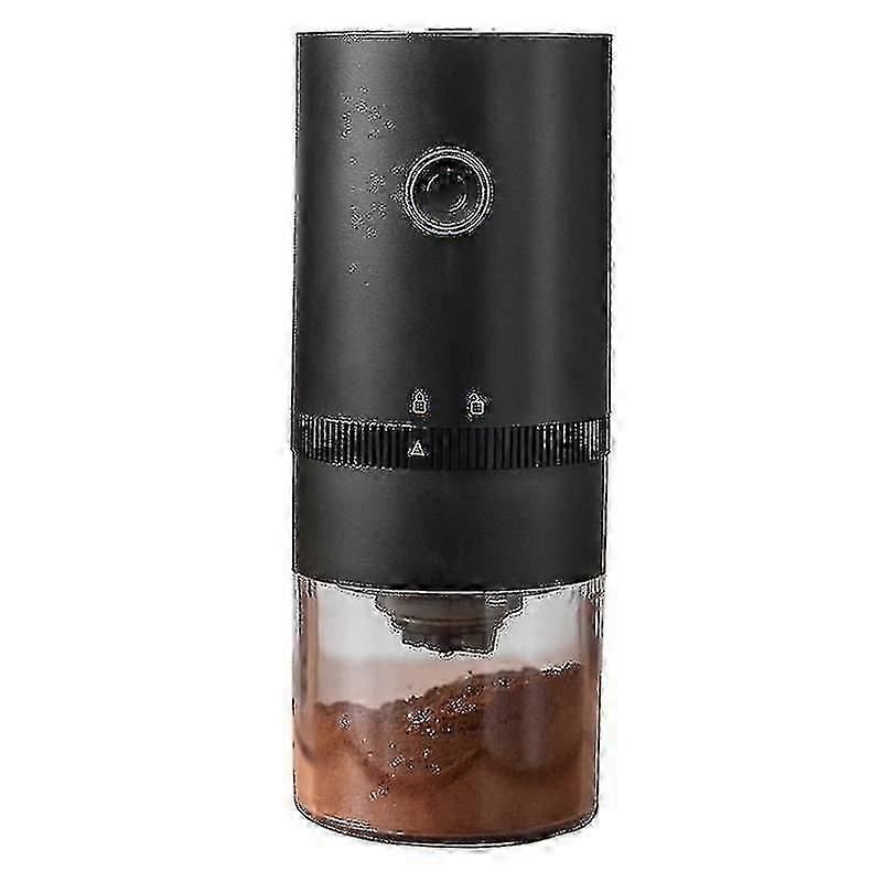 Portable Electric Coffee Grinder, Rechargeable Compact Grinder, Adjustable Ceramic Conical Burr, Fine Grind, Perfect For On The Go