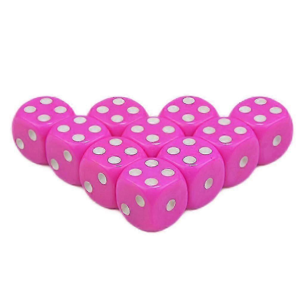Standard DICE 10PCS 16MM D6 Block Set for Birthday Parties Toy Game 2025