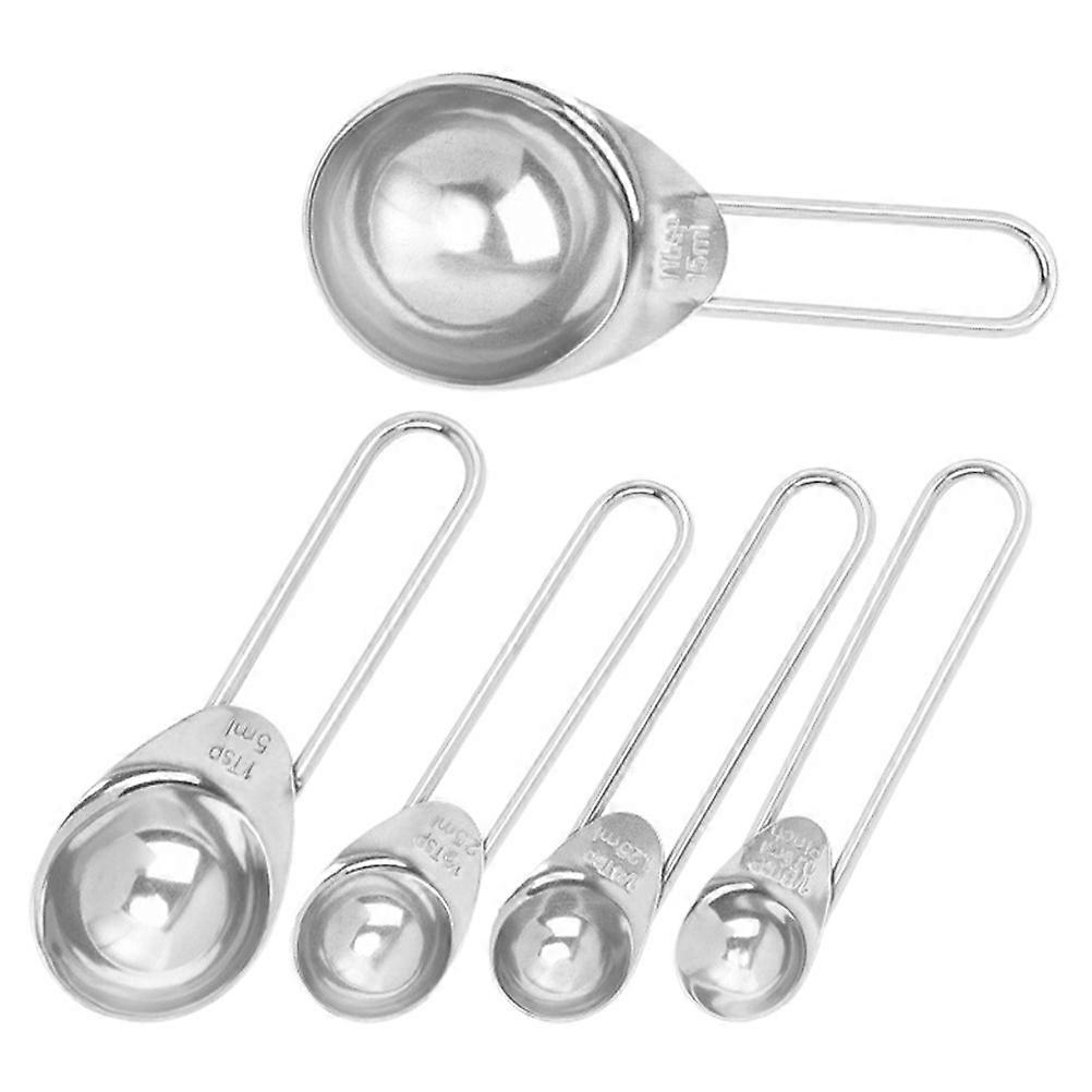 Stainless Steel Measuring Spoons Set for Kitchen with 4Sets Scoops