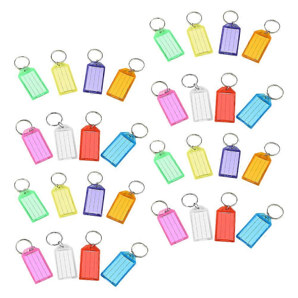 Ετικέτες Ταξιδιού Ετικέτες Αποσκευών για Βαλίτσες Πλαστικές Επαγγελματικές Ταξιδιωτικές 50 Τεμάχια