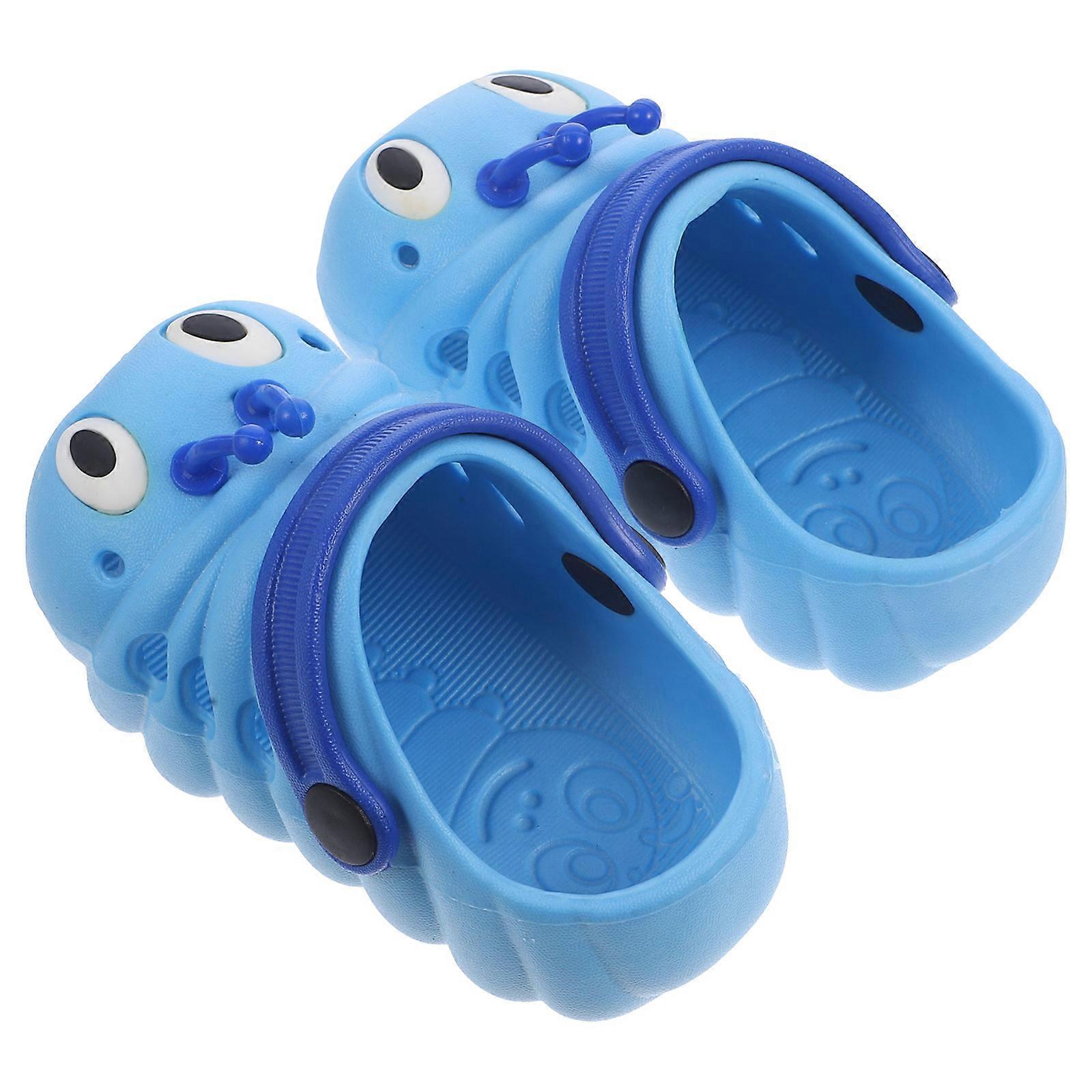3 Pairs Of Stylish Non-skid Caterpillar Slippers For Kids Summer Fun Comfortable
