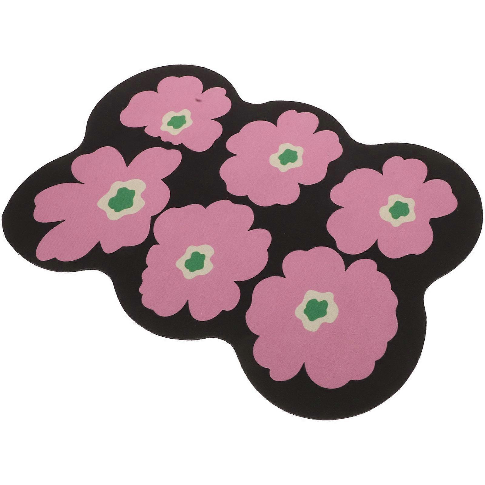 Floral Dish Drying Mat 3Pcs For Kitchen Counter Large Quick Water Absorption Multi Colored Absorbent Dry Mat Convenient Use