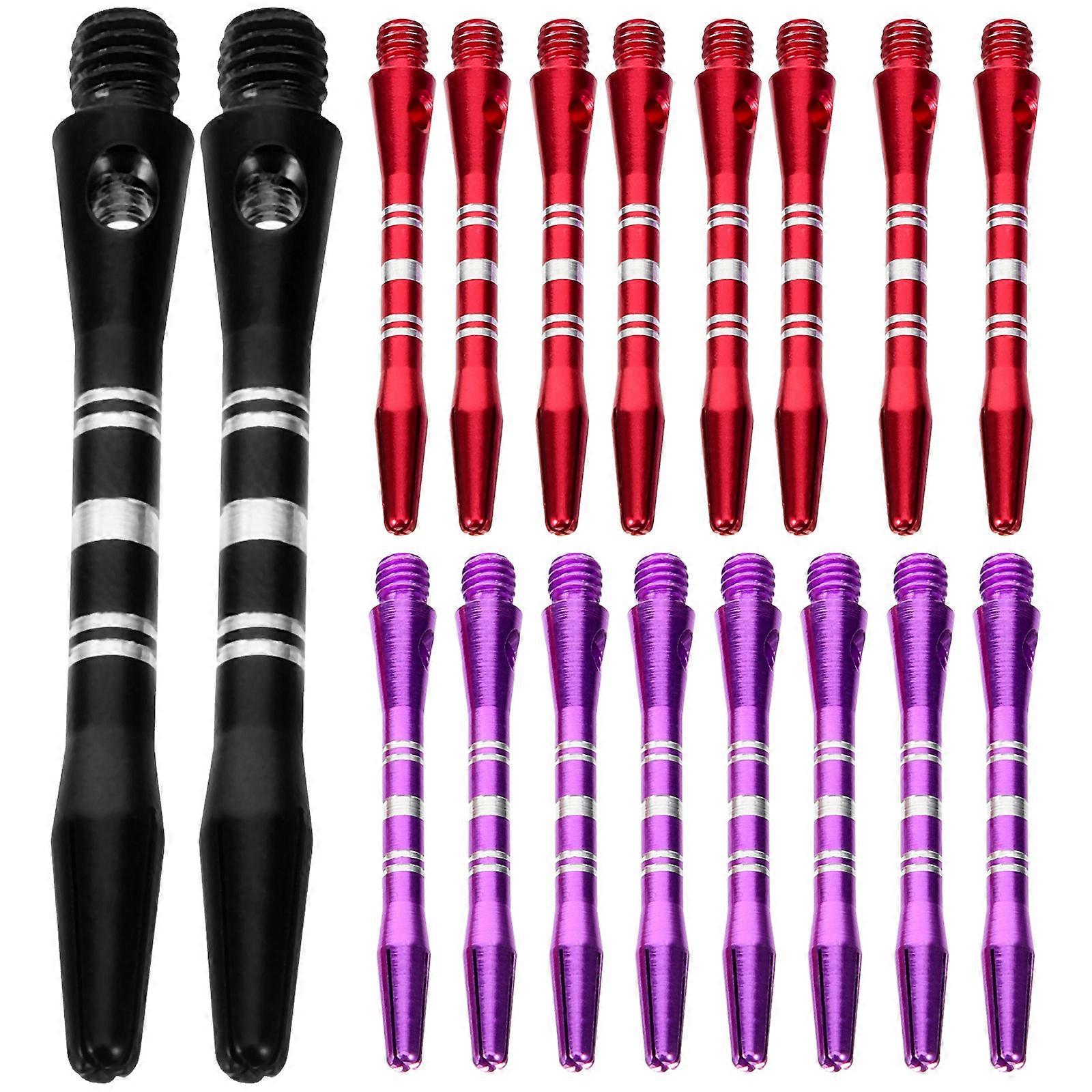 Threaded Shafts For Professionals Outdoor Use Aluminum Replacement For Tip Dart Improves Flight Stability 90Pcs