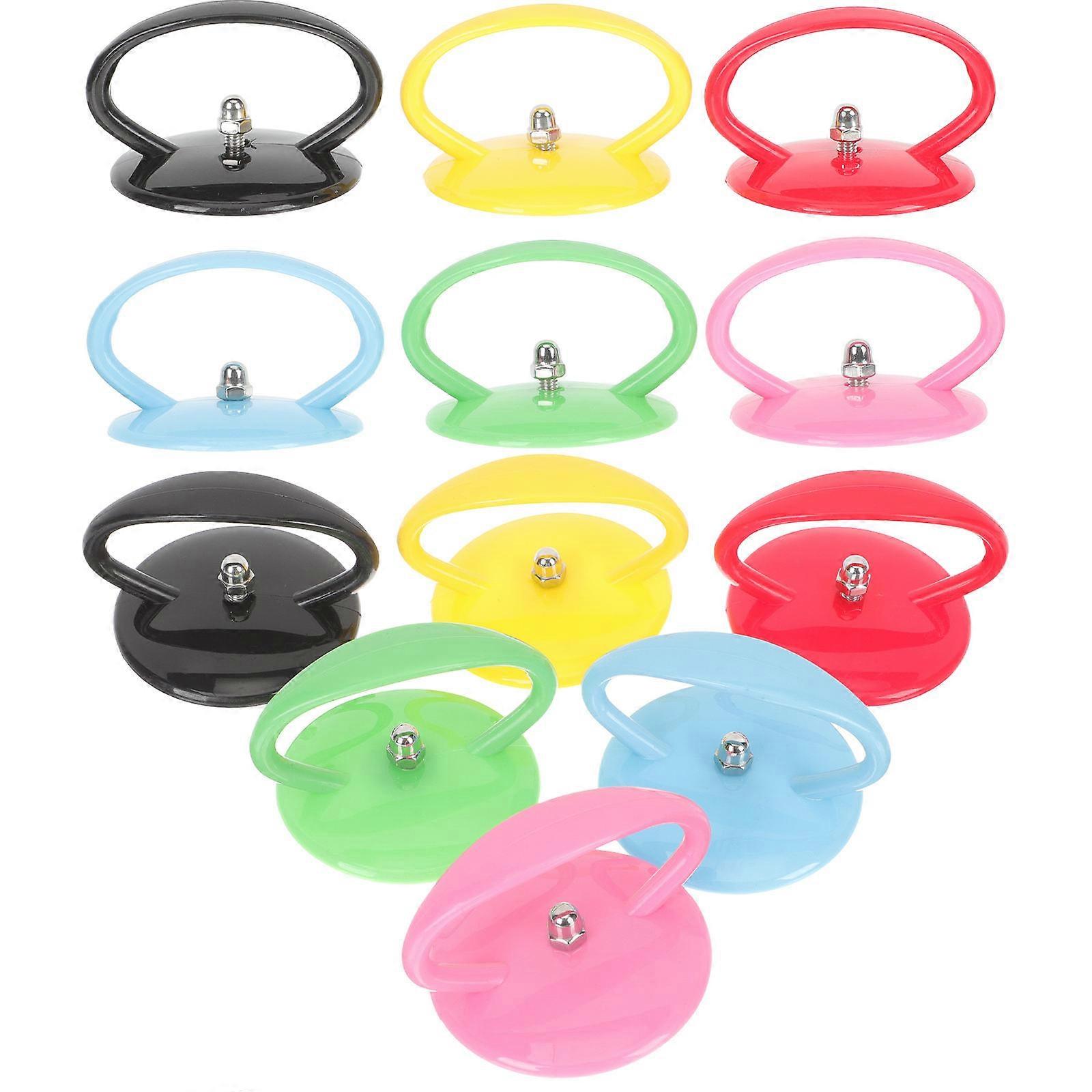 Universal Pan Lid Knobs Colorful Pot Lid Handles for Kitchen Use 48Pcs