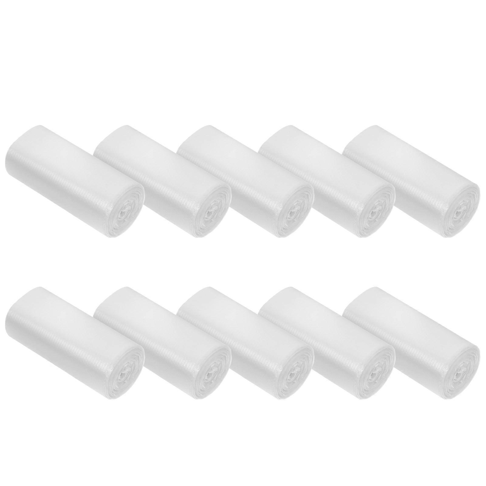 Disposable Trash Bag Practical Garbage Bags for Desktop Trash Can 10 Rolls