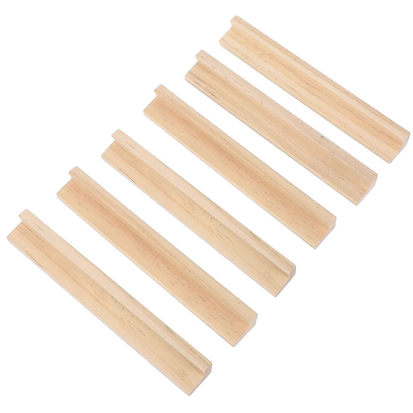 Wood Domino Tile Holder for Multi-Function 12Pcs Domino Tile Stands