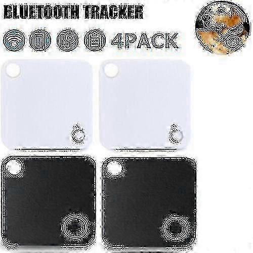 4pack Tile Bluetooth Tracker-mate Batterie remplaçable Tracker GPS Key Pet Finder