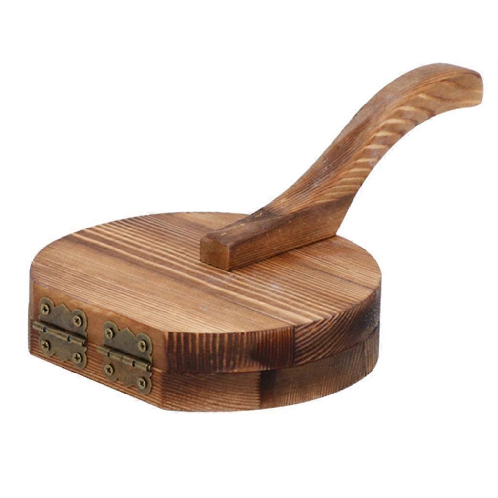 Wooden for Dough Presser Tool Dumpling Skin Pressing Tool Dumpling Wrapper Making Mold Kitchen Gadget Baking Tool