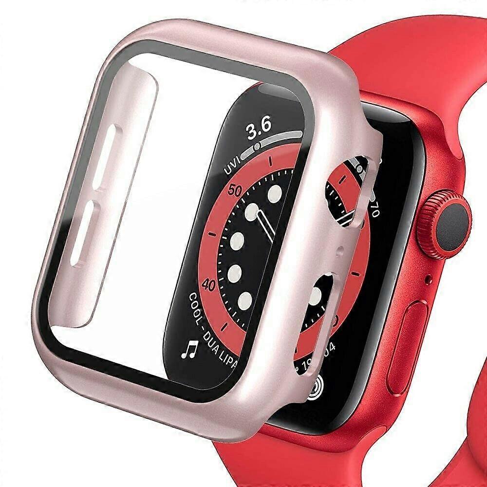 Compatible for Apple Watch Case Series 3/4/5/6/SE Full Protective Cover/Screen Protector 40mm Rose Gold