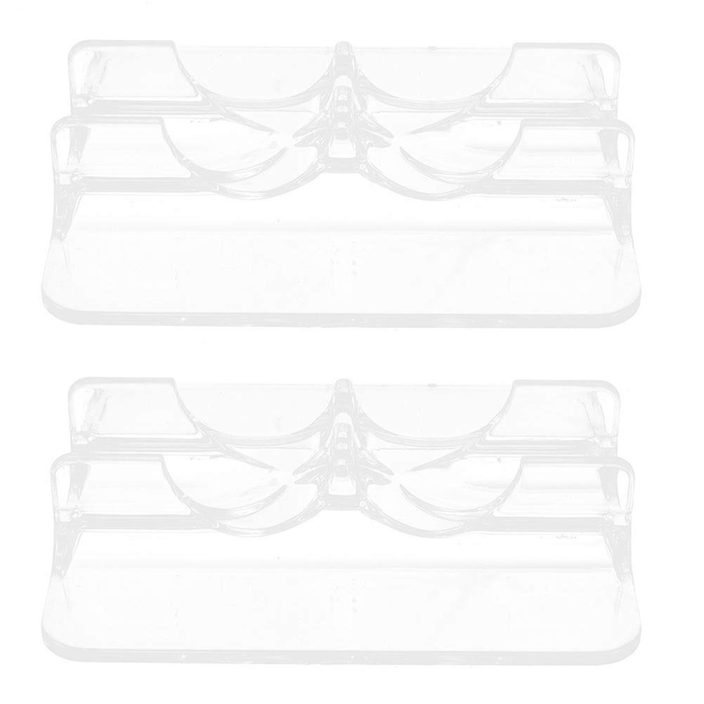 PVC Skates Display Holder Transparent for Storage 2Pairs Roller Skates