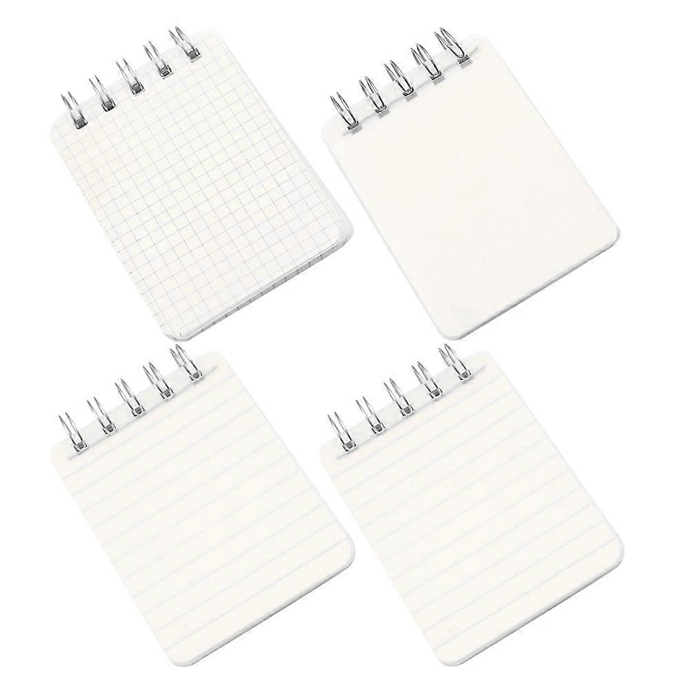 4Pcs Portable Notepad Set With 80 Pages Each Ideal For Office School And Travel A7 Size Designed For Workers Teachers And Students