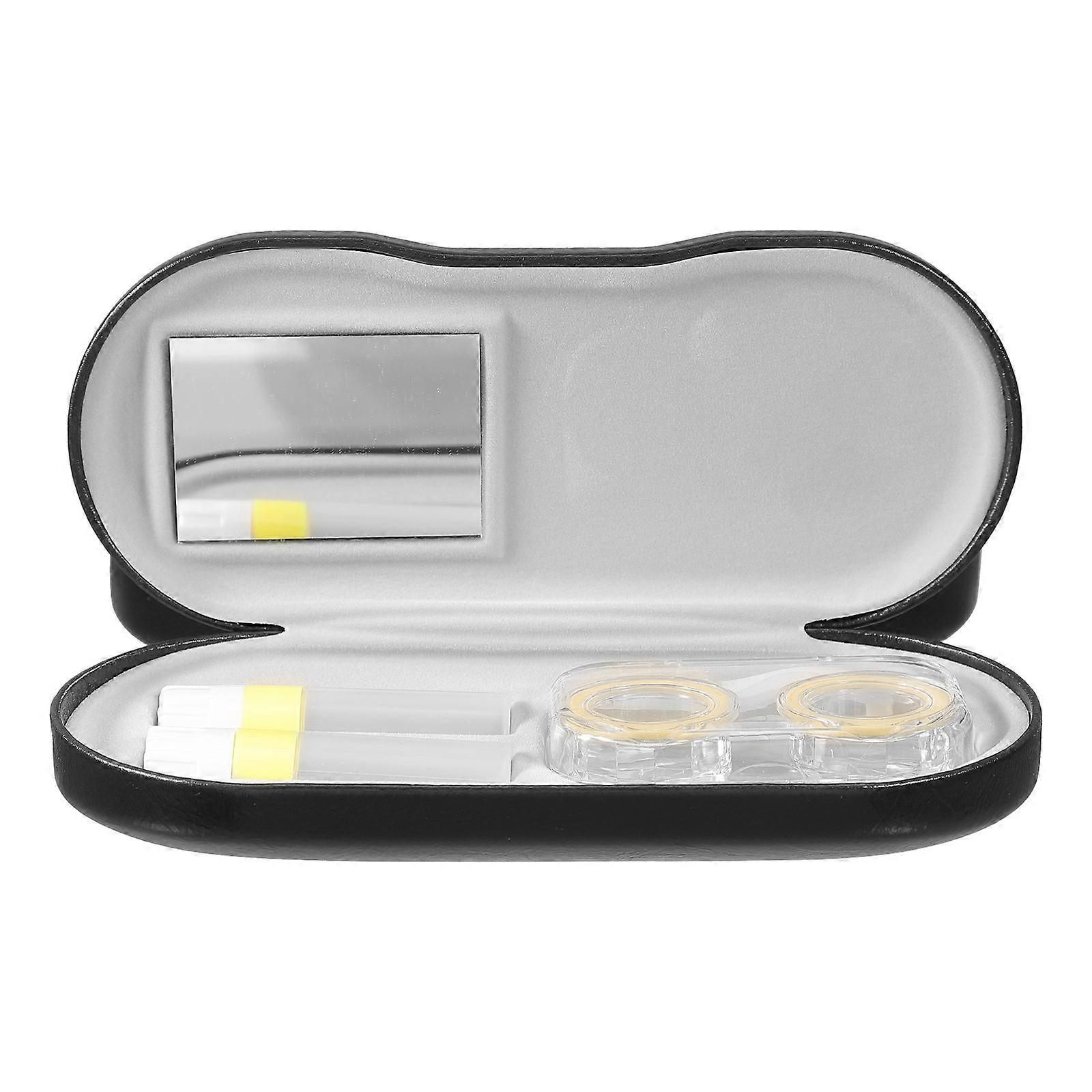Double Use Glasses Case Holder for Storage Use 5Sets Yellow Material