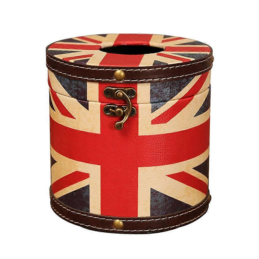 Functional Tissue Box Dispenser For Office Use Styled In England Classic Modern Fashion With Square Shape 1Pack