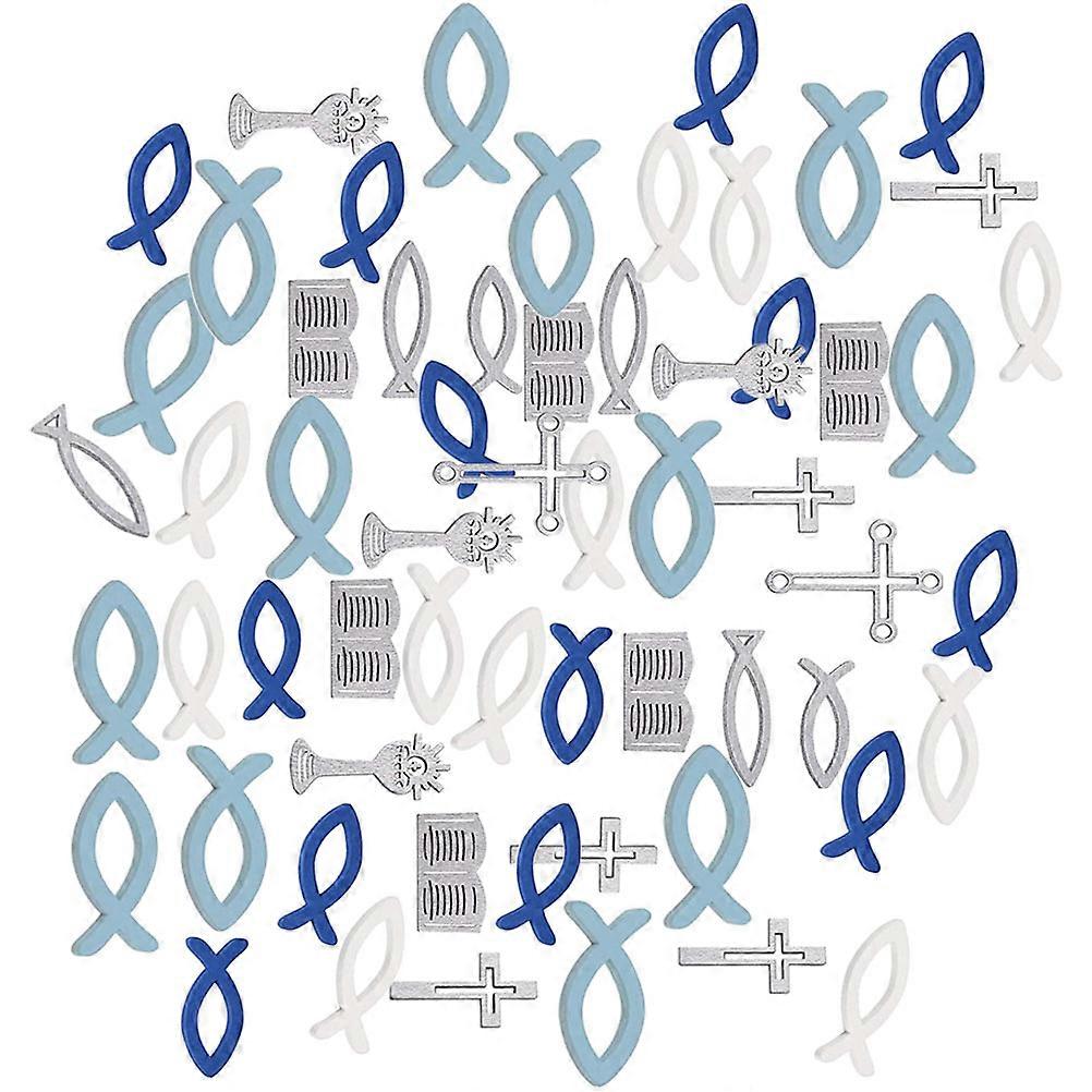 Cross Shaped Button Decors 720 Pcs Ideal For Clothing Decoration Gift Making Uses Simple Design