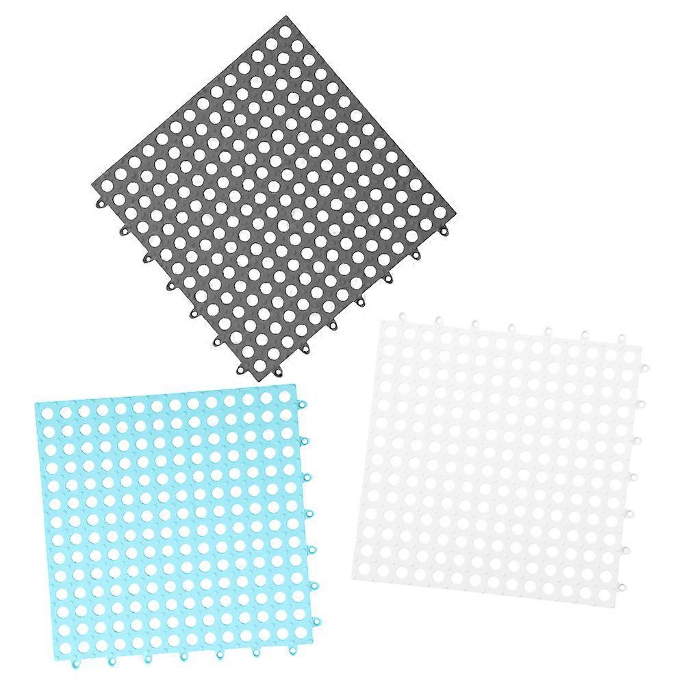 Plastic Rabbit Cage Mat for Small Pets 3Pcs Floor Mats for Cages