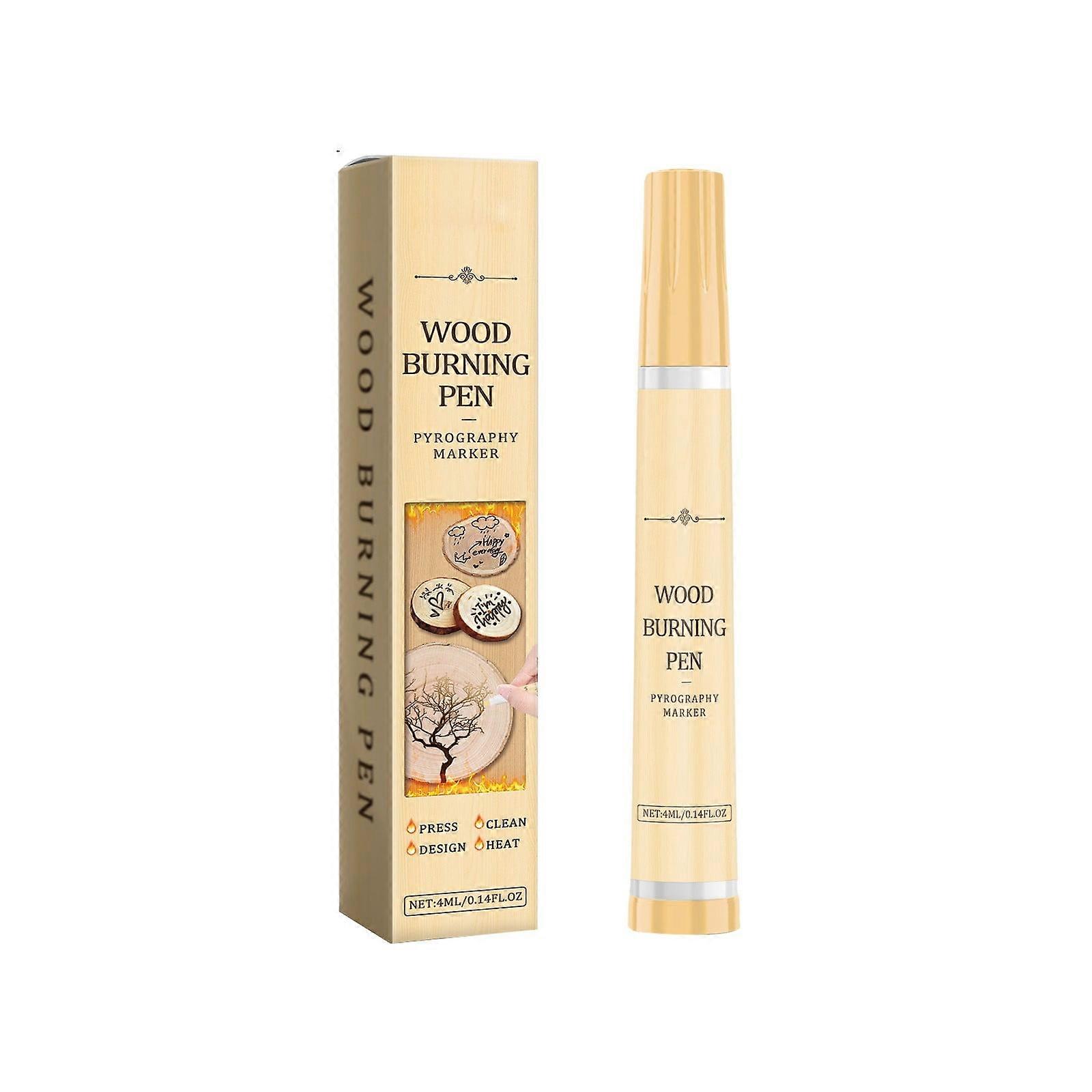 Purpose Wood Pyrography Marker Pen Precisely Tracing And Infusing Unique Into Wood [4ML]