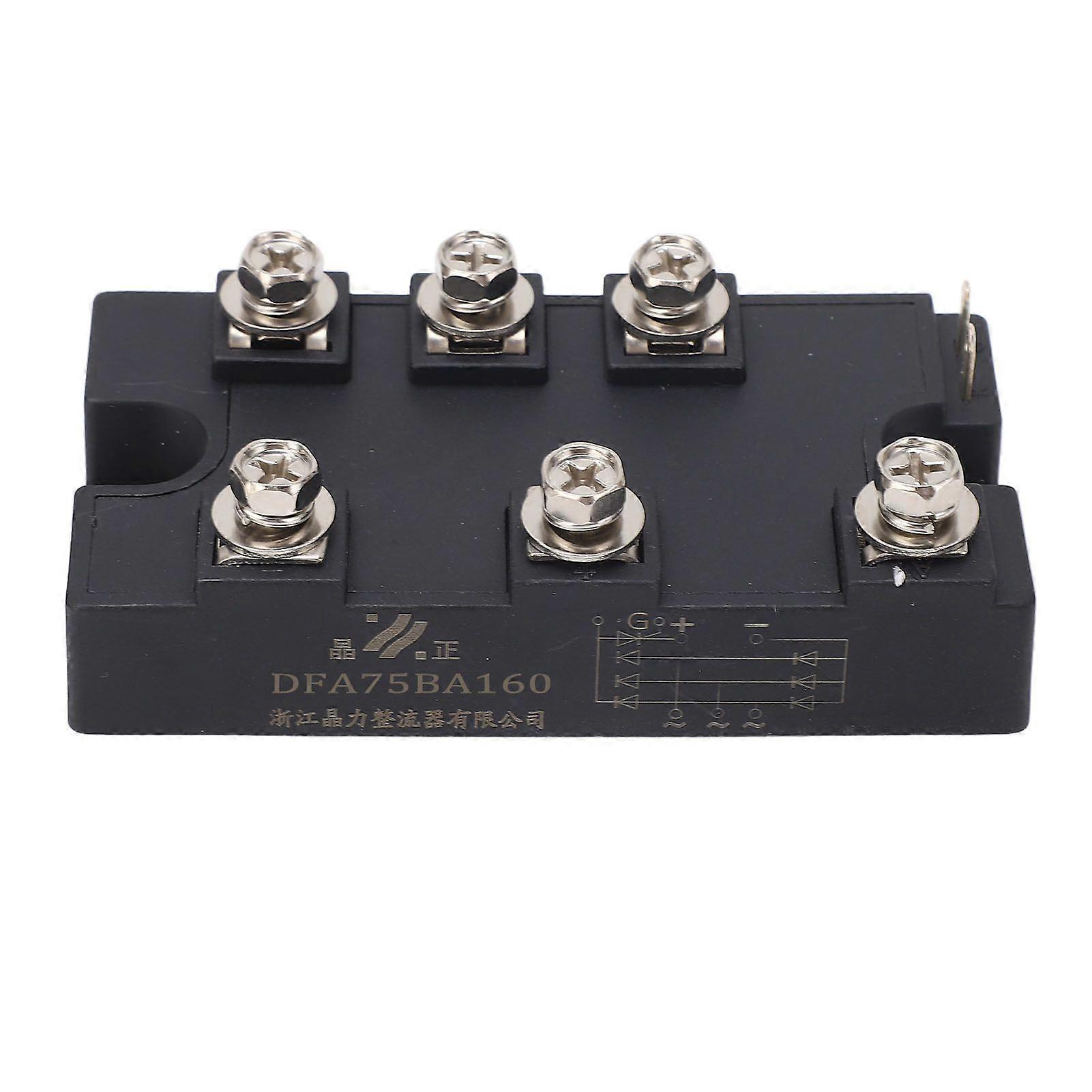 Inverter Rectifier Bridge Controllable Module Corrosion High Cold Temperature Resistant PC DFA75BA160