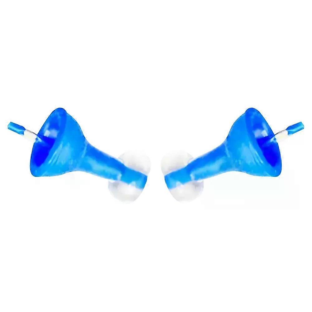 1/2Pair Reusable Waterproof Noise Reduction Earplug Ear Protection Plug Soft Innovative Swimming Inflatable Earplugs Comfortable