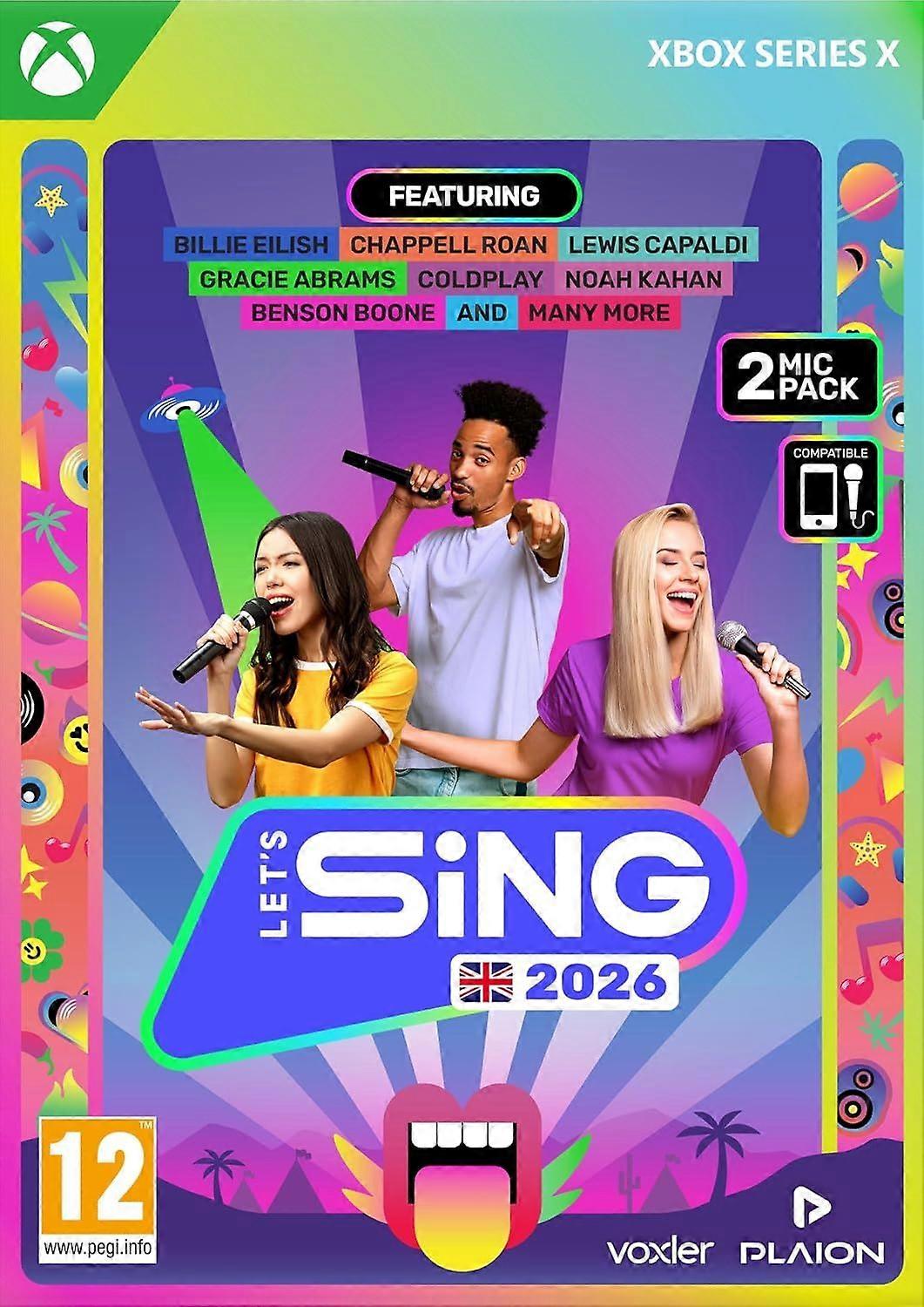 Lets Sing 2026 Xbox SX Game (Standard Edition)