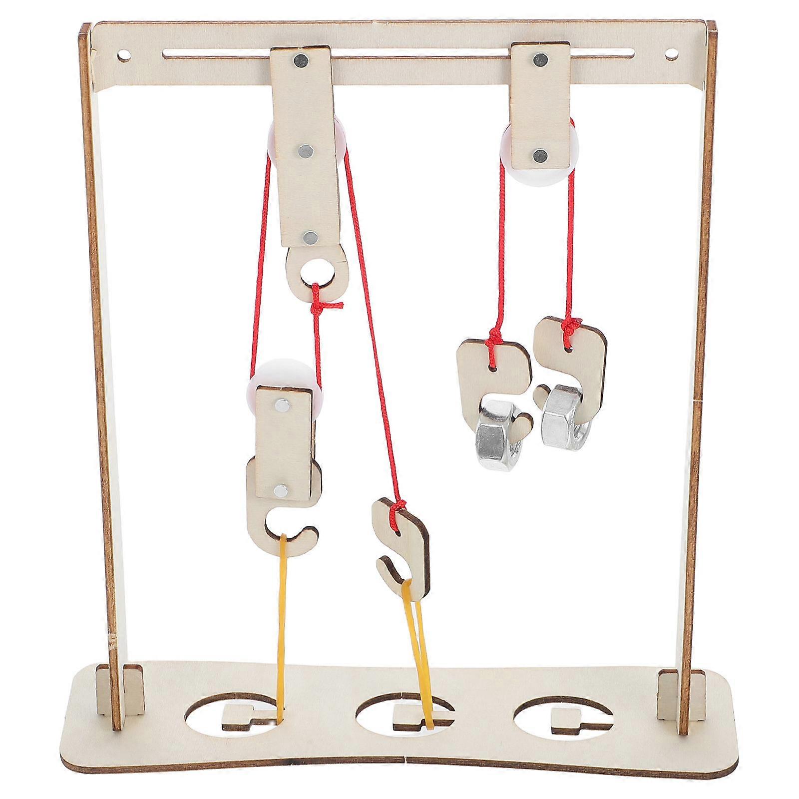 Pulley Model Kit for Physics Teaching Tool 2Sets Science Learning Experiment