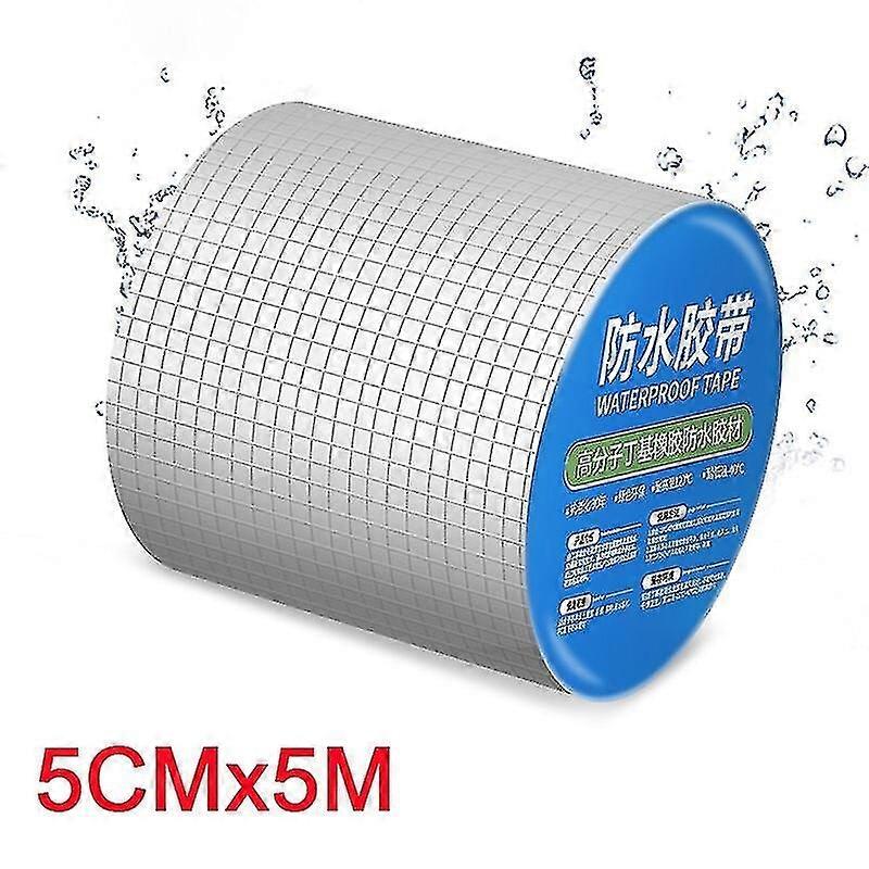 防水修理粘着テープ壁亀裂屋根ダクト漏れ防止テープスーパーアルミホイルブチル