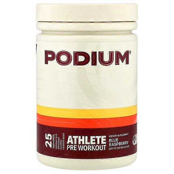 Podium Nutrition, Athlete Pre Workout, Blue Raspberry, 14.04 oz (398 g)