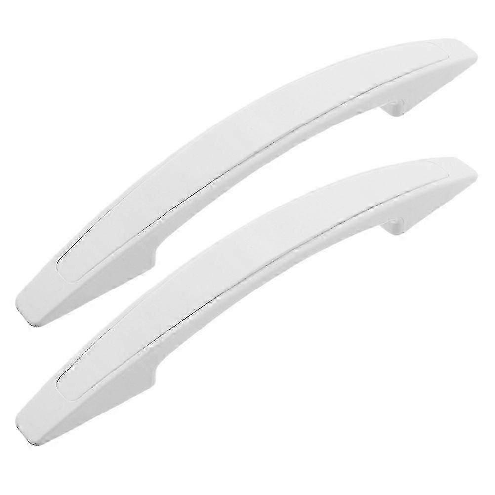Plastic refrigerator door handle 2pcs for freezer easy installation