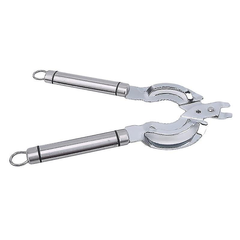 Bottle Openers Multifunction Lid Jar Opener Handy Screw Cap Jar Openers Multi Purpose Can Opener Silver