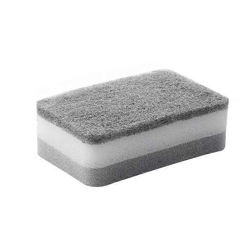 1 Piece Microfiber Scrub Sponges Kitchen Cleaning Pad