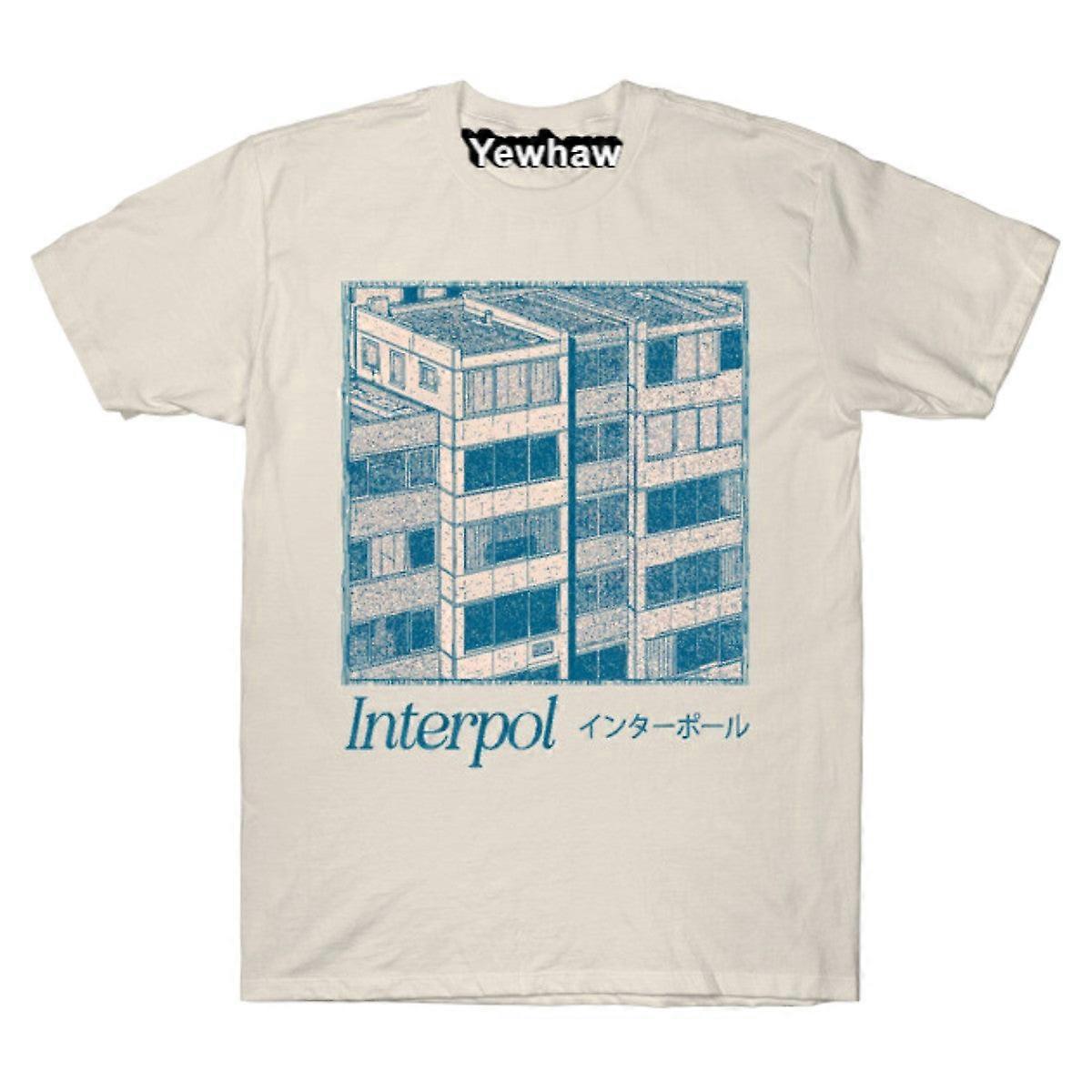 Interpol -- Maglietta originale con design retrò