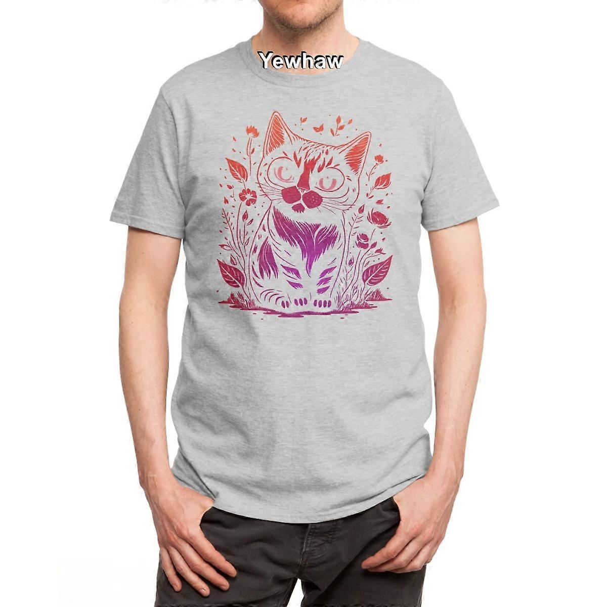 Flowers Cats T-Shirt